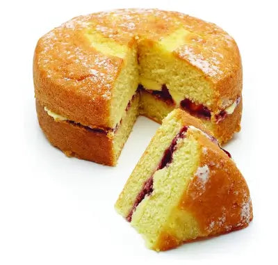 coupe gateau - genoise fourrée de confitur