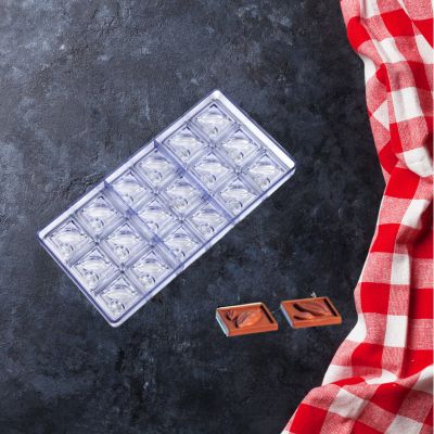 moule chocolat- modèle carre