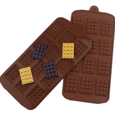 moule pour tablette de  chocolat-dore