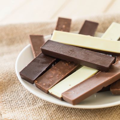 moule pour tablette de chocolat- barres lait,noir,blanc
