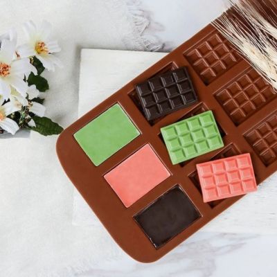 moule pour tablette de chocolat-chocolat de couleurs