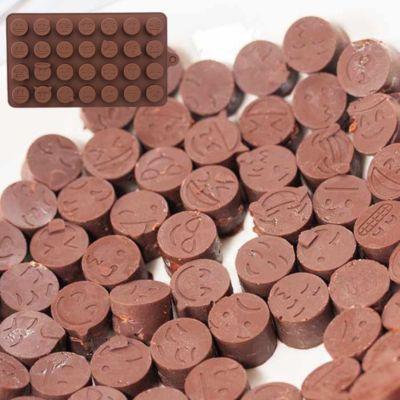 MOULE CHOCOLAT- modèle des smiley
